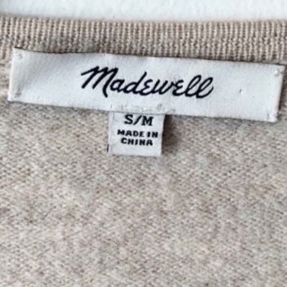 Madewell Meridian Merino Wool Sweater Coat - Picture 3 of 5